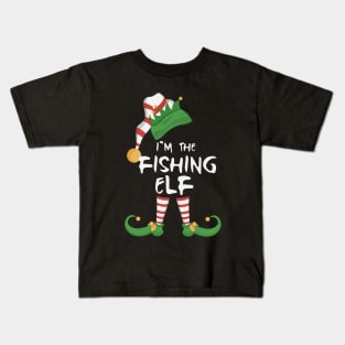 I'm The Fishing Elf Kids T-Shirt